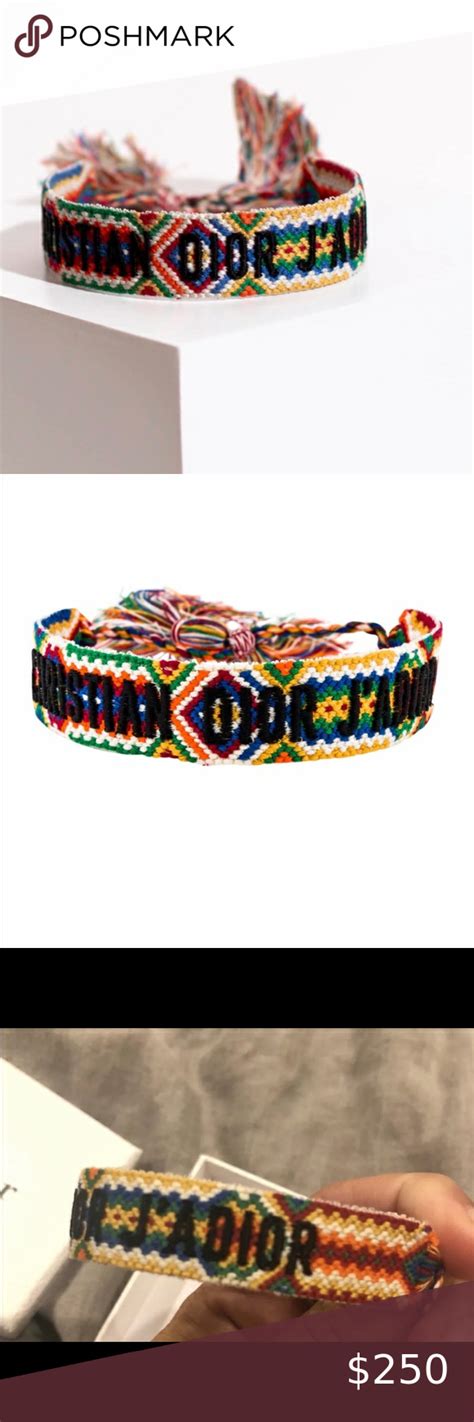 dior 2018 friendship bracelet|christian Dior friendship bracelet pattern.